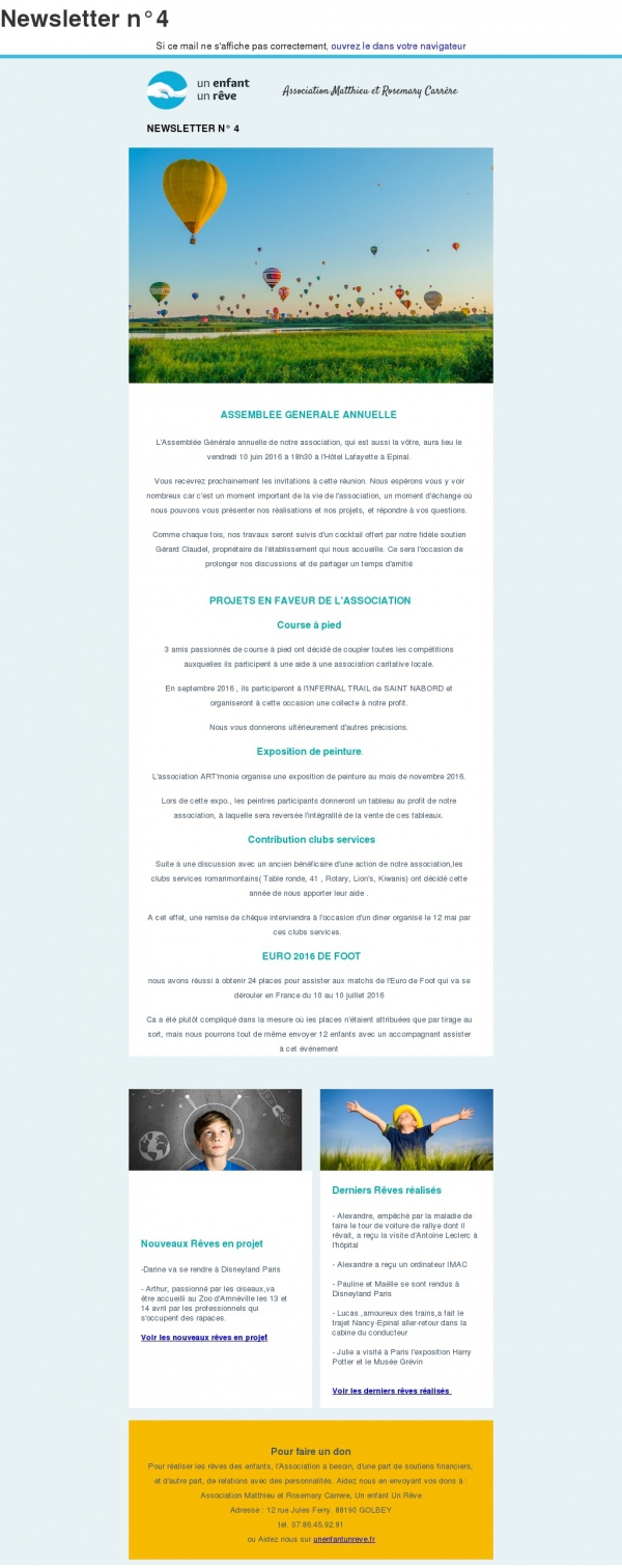 Newsletter N°4