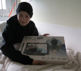 Maelle et sa tablette à dessin