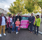 L'association présente aux foulées roses à Epinal