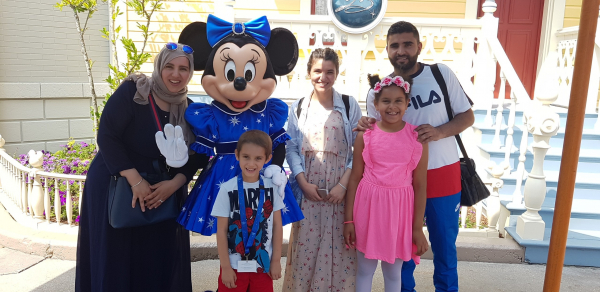 YOUNES à Disneyland PARIS