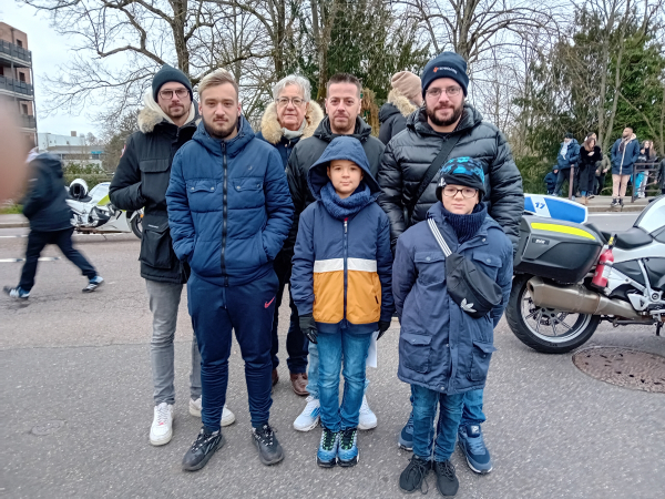 3 enfants ont assist au match de foot Olympique de Marseille- Thionville