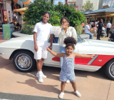 Wadih en famille à Disneyland
