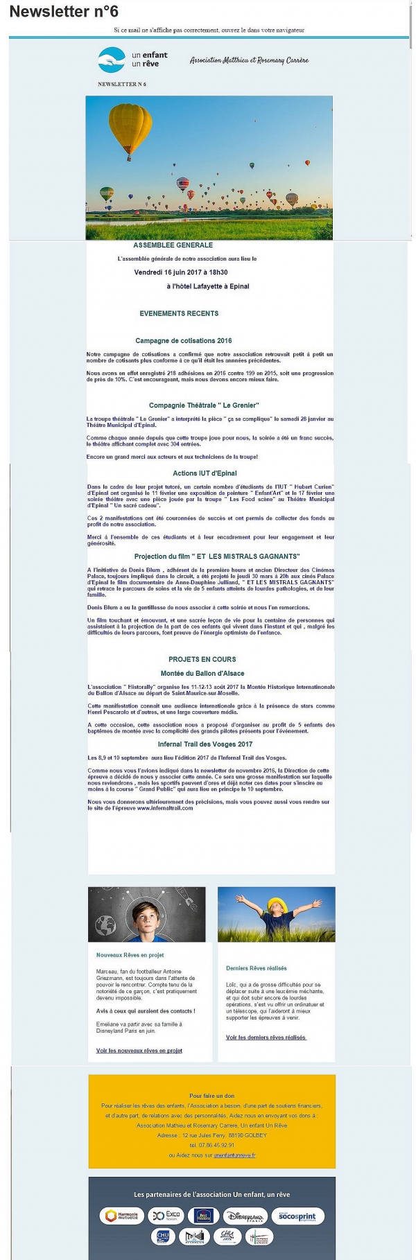 newsletter N°6