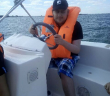 Romain a passé 5 jours en famille au Lac Du Der